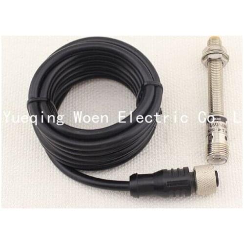 LJ8A3-1-Z/BX-G M8 three-wire DC NPN normally open proximity switch with aviation plug DC6-36V
