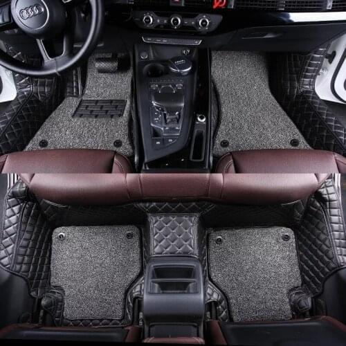 Myfmat car floor mats for VOLKSWAGEN ALLSPACE R-LINE POLO PASSAT TOURAN L Cross Lavida SANTANA TIGUAN L Touran Tiguan MAGOTAN