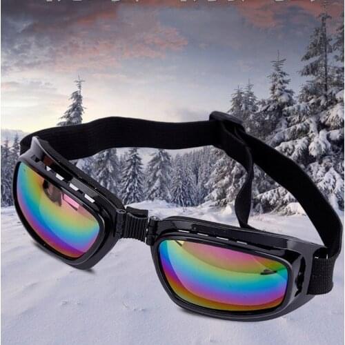Cycling Glasses Ski Goggles Anti Glare UV Protection Motorcycle Glasses Windproof Dustproof Motocross Sports Sunglasses