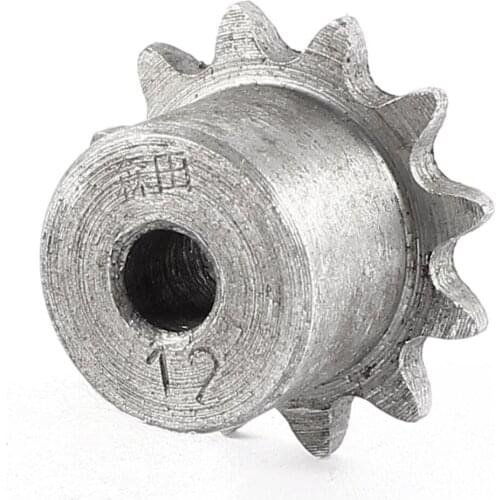 Single Row 12 Teeth Pilot 1_4 Bore Chain Drive Sprocket Wheel 6x27mm BB