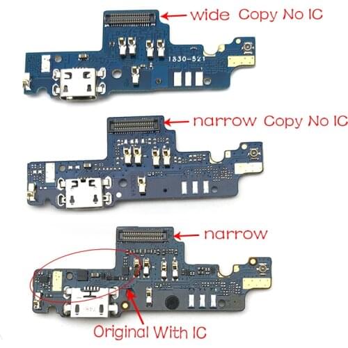 Original New Dock Connector Charging Port Flex Cable For Xiaomi Redmi Note 4X Note4x USB Charging Port Repair Parts 3GB 32GB