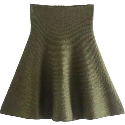 Женские трикотажные юбки OUROPEAN ZTATION China At AliExpress