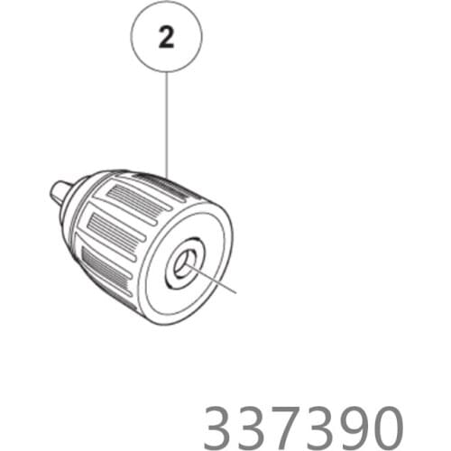 DRILL CHUCK 10TLRM-N For HITACHI DS10DAL DS10DFL2 337390 Power Tool Accessories Electric tools part