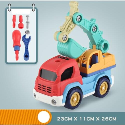 Take Apart Toys Truck STEM Building Engineering Kit for Boys, Girls, Toddlers, Age 3, 4, 5 Year Old