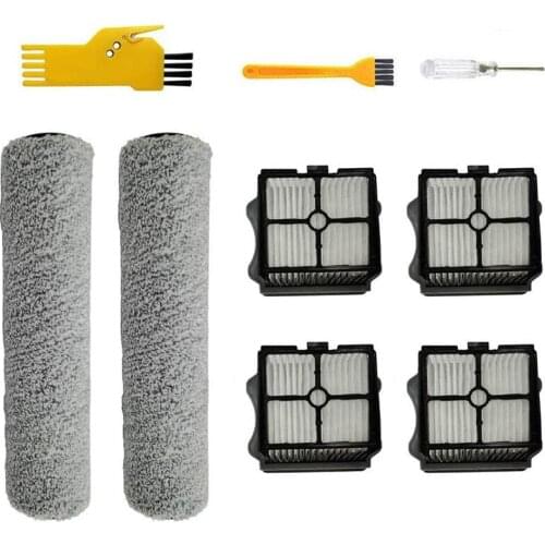 Roller Brushes Filters for Tineco IFLOOR Tineco IFLOOR PLUS TINECO Floor One Cordless Wet Dry Vacuum Cleaners Kit