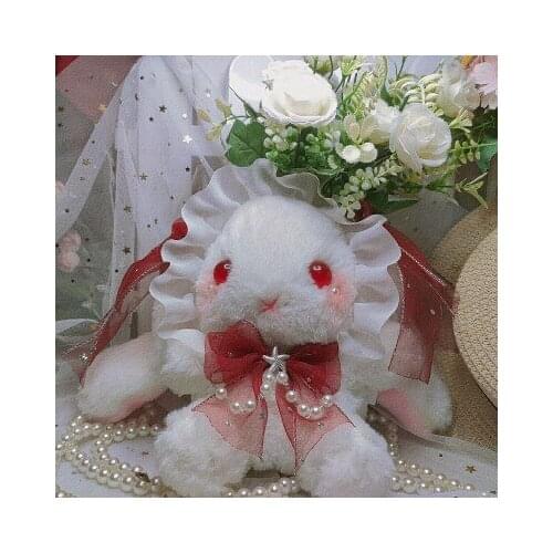 Lolita original rabbit bear bag cute soft girl bag messenger bag rabbit star