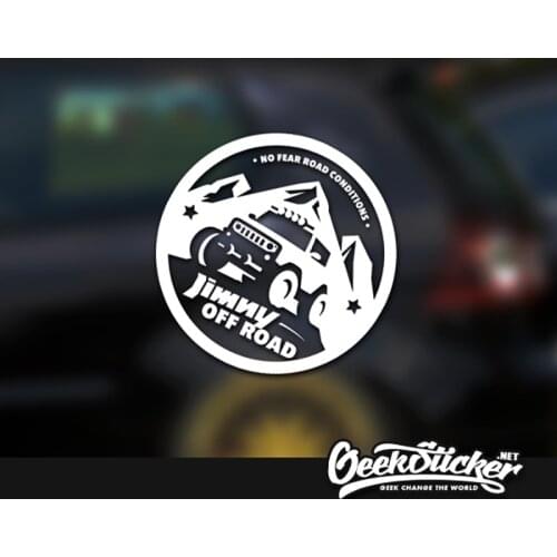 2 Color Cool Style Waterproof Reflective Universal Car The Whole Body Sticker Icon For SUZUKI JIMNY All-terrain Vehicles 4WD