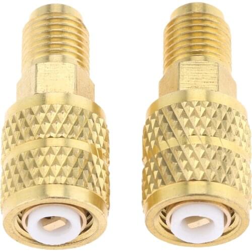 5/16" SAE Female x 1/4" SAE Male Straight R410A Ductless Mini Split Systems For Air conditioners, HVAC, refrigeration service