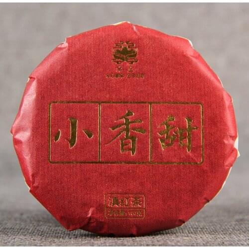 2019/2020 Yunnan High Mountain Ancient Tree Black Chinese Tea Sweet Red Tea Cake, with Floral Aroma 100g