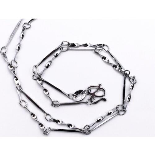 5pcs/lot 40cm Long W-type Buckle Women Necklace Chain Making DIY Necklace &Bracelet