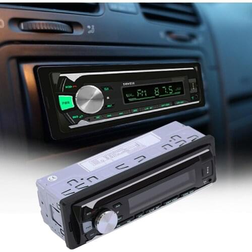 508 12V Car Bluetooth U Disk/TF Card/AUX/FM Radio Audio Stereo MP3 Player 18.8cmx5.8cmx8cm