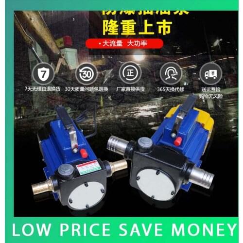 550W Gasoline Transfer Pump 220V Slef Suction Circulating Oil Pump