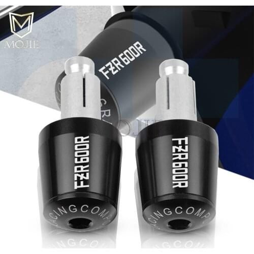7/8" 22mm Motorcycle Handlebar Grips End Handle Bar Cap End Plug For YAMAHA FZR600R FZR 600R FZR 600 R 1989-1999
