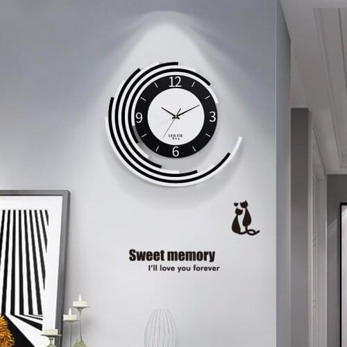 Acrylic Creative Wall Clock Modern Design Silent Simple Nordic Art Luxury Wall Clock Living Room Reloj De Pared Home Decor 50