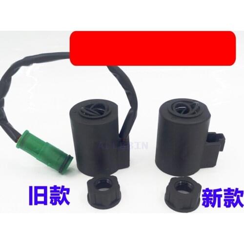For VOLVO EC210B/290/360B excavator accessories pilot walk speed solenoid valve coil 24V High-quality excavator accessories