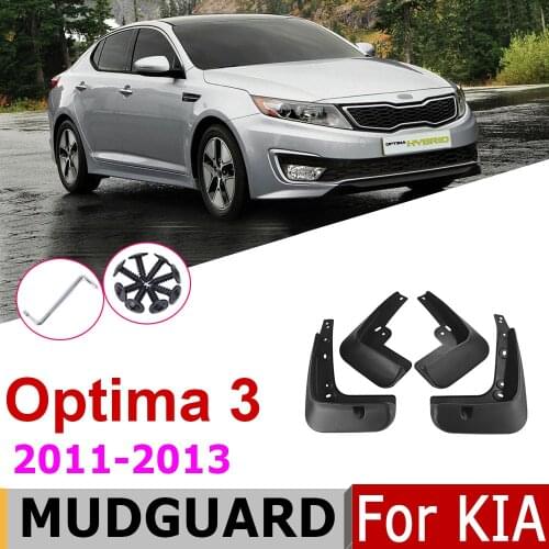 Car Mudflap For KIA Optima 3 K5 TF SX SXL Hybrid 2013 2012 2011 Front Rear Fender Mud Guard Splash Flap Mudguards Accessories