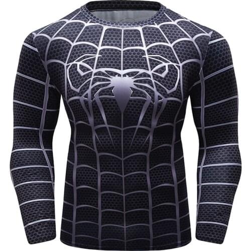 Cody Lundin Digital Sublimation Printed Long Sleeve Fashion Men Round Neck Sport Wear