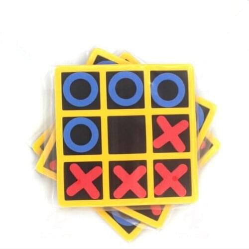 Parent-Child Interaction Leisure Board Game OX Chess Funny Developing Intelligent Educational Toys Puzzles Game Kids Gift