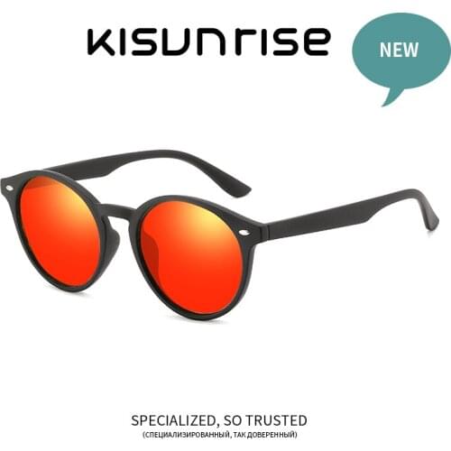 Kisunrise Women's Sunglasses Round