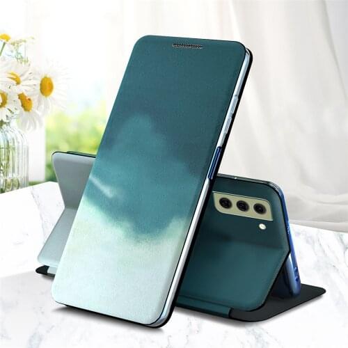 Leather Flip Magnetic Case For Samsung Galaxy S21 FE S 21 Ultra S20 Plus Sumsung A52 A72 A32 Stand Card Wallet Phone Cover Coque
