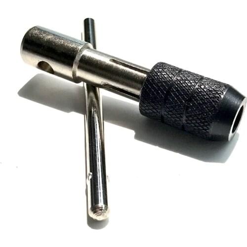 Free shipping of 1pc simple Tap wrench M6-12mm T-Handle simple Tap Wrench tool Chuck Type M6-M12
