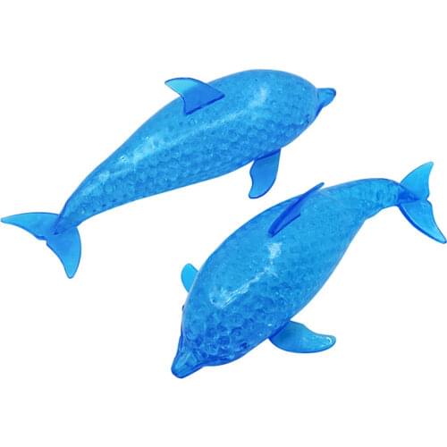 Squishy Antistress Squish Mallow Doll Fun Mochi Fidget Toys Spongy Dolphin Bead Stress Ball Toy Squeezable Stress Relief Toy