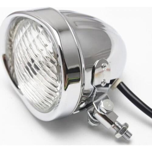 Universal 4inch 12v Motorcycle Round Headlight, Head Lamp For Harley