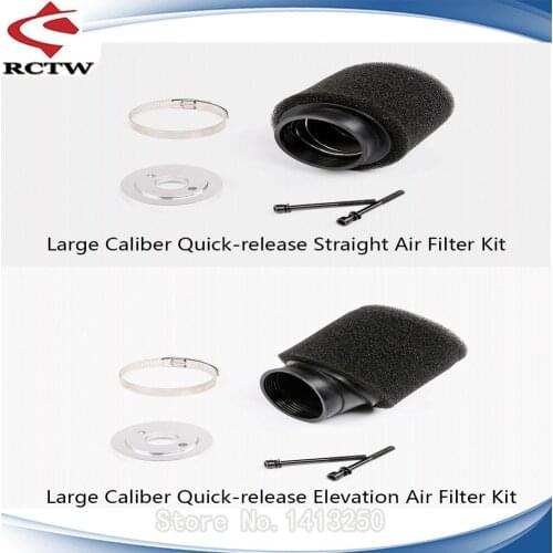 Air Filter Large Caliber Quick Dismantling for 1/5 Scale Hpi Rofun Rovan KM Baja 5B SS 5T 5SC RC CAR Update PARTS