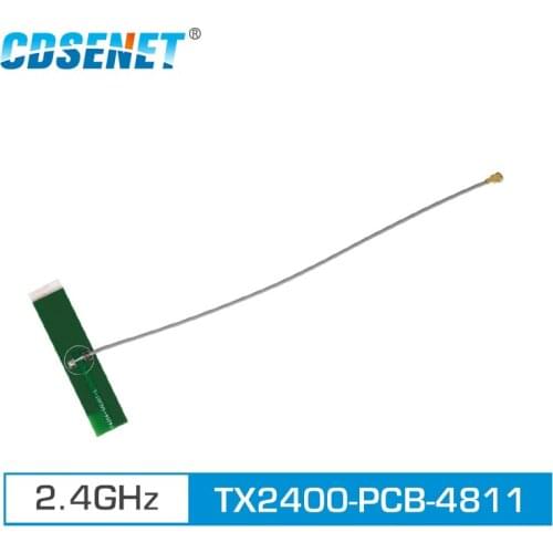 2pc/lot 2.4GHz 3.0dBi TX2400-PCB-4811 Omni Directional PCB Antenna IPEX Connector 4g Antenna