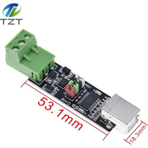 10PCS Double Protection USB to 485 Module FT232 Chip USB to TTL/RS485 Double Function USB 2.0 to TTL RS485 Serial Adapter