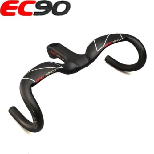 2019 new EC90 full carbon fiber road bike handlebars / bikes/integrated one-piece handlebar CARBON BICYCLE HANDLE