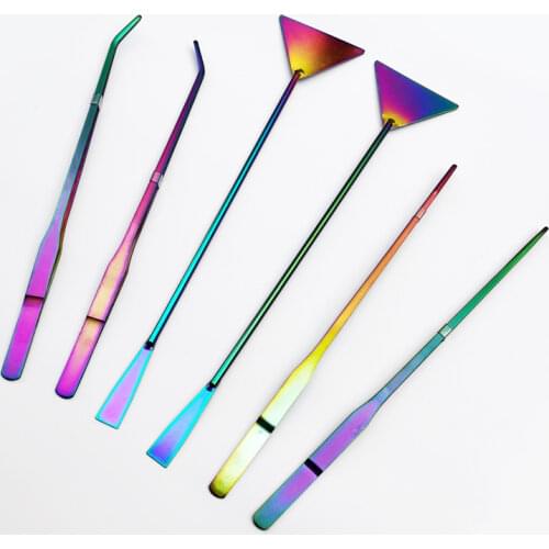 Aquarium Clip Plant Colorful Tweezers Scissors Shovel Set Cleaning Tools for Live Plants Grass Aquatic Maintenance Tools