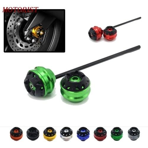 Free shipping For KYMCO AK550 2017-2018 CNC Modified Motorcycle Parts Front and rear wheels drop ball / shock absorber