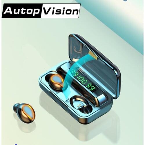 9D Sound Bluetooth Earphone Sports Waterproof Earbuds Wireless Headsets with Microphone Bluetooth 5.0 Electricity Headphone F95