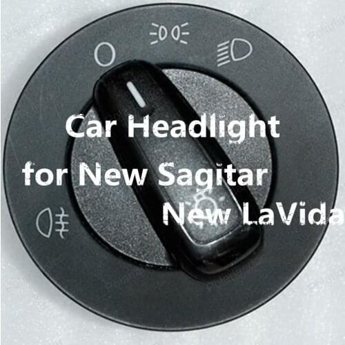 Good Quality for New Sagitar New LaVida Car Headlight On/OFF Switch 6RD941531b Knob Button Fog Headlight Lamp