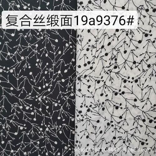 Composite Wire Satin Base Material Selling Fabric Comfortable Non-transparent Top Grade Fashion Fabric