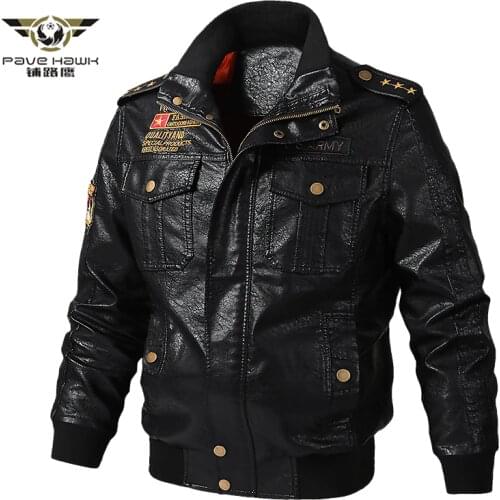 Mens Faux Leather Jackets Men Stand Collar Coats Male Motorcycle PU Leather Jacket Casual Slim Brand Coats Plus Size M-6XL