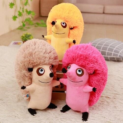32/40/48 cm Soft Cartoon Hedgehog Plush Toy Stuffed Animal Hedgehog Soft Cotton Toy Brand For Kids Gift Birthday