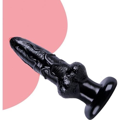 Animal Huge Dildo Anal Plug Stimulate G-Spot Soft Flexible Butt Plugs For Prostate Massager Anus Dilator Adult Goods For Women