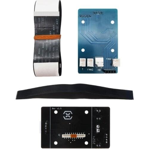 Printer Replacement Accessories Parts Hot End PCB Adapter Board and 24-pin Cable Kit for Artillery Sidewinder X1 3D Printer
