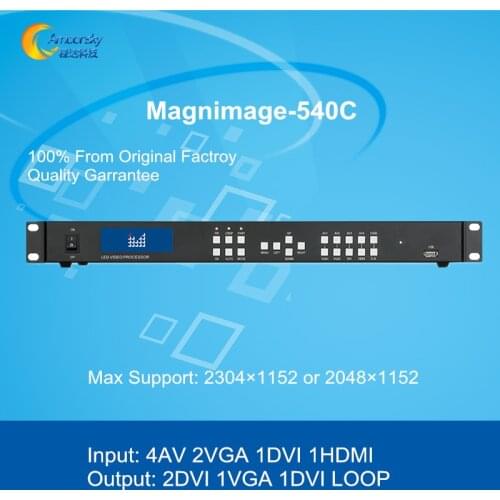Regular LED Video Display LED Wall Controller Magnimage Video Processor 540C LED-540C LED-540CS Flexible LED Display Processor