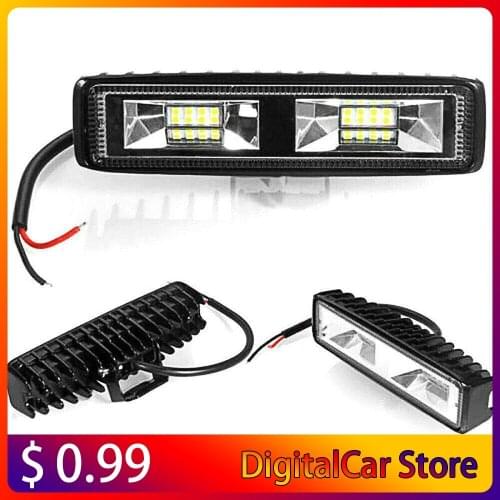LED Headlights 12-24V For Auto Motorcycle Truck Boat Tractor Trailer Offroad Working Light 36W LED Work Light Spotlight