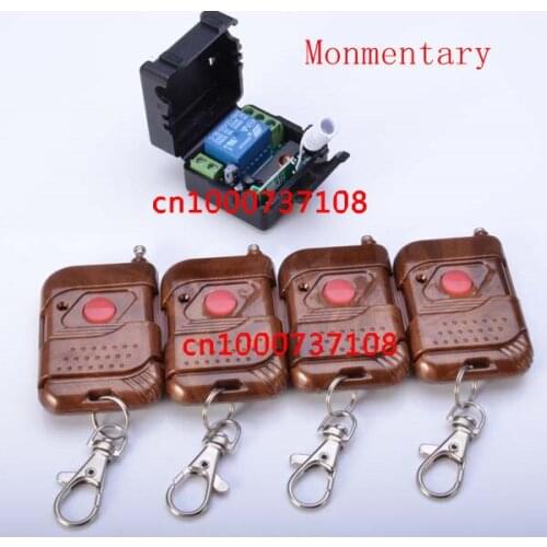 Smart Home Power Switch DC12V 1CH Wireless Remote Control Switch System 315/433.92MHZ