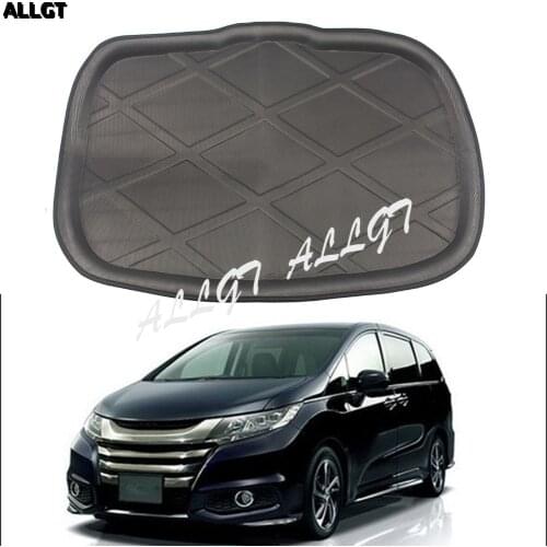 Rear Trunk Cover Cargo Mats Floor Protector Boot Liner Tray For Honda Odyssey 2004-2010 2011 2012 2013 2014