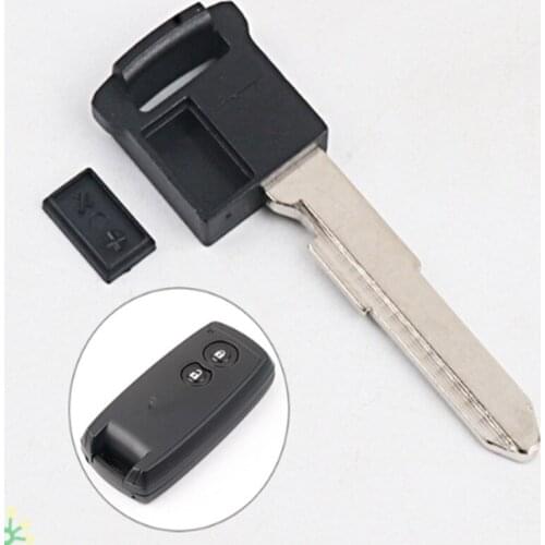 DAKATU Replacement Prox Smart Insert Remote Emergency Key Blade Uncut for Suzuki SX4 Grand Vitara Swift 06-12