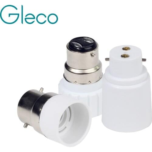 1PCS B22 to E14 GU10 Lamp Base B22 Lamp Holder Converter Socket Adapter For LED Corn Bulb Spotlight