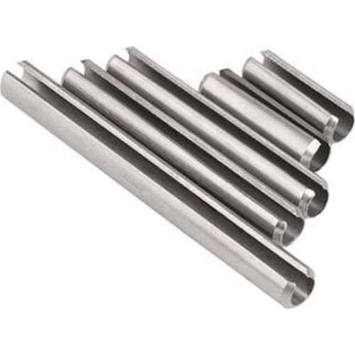 15pcs M6 Elasticity Column Pin Locating Pins Dowel Posting Nail 304 Stainless Steel Split Pin Shaft Fixing GB879 55mm-80mm