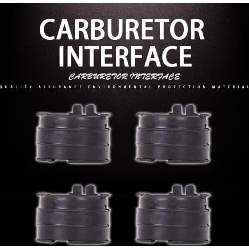 4 PCS Carburetor Install Adapter Interface Carburetter Manifold Intake Connector Glue For Honda CBR400 CBR400RR NC23 NC29 CB400F