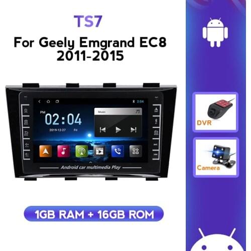 Android Car Radio Multimedia Video Player for Geely Emgrand EC8 2011-2015 GPS Navigation Stereo Recorder No DVD 2 Din USB WIFI