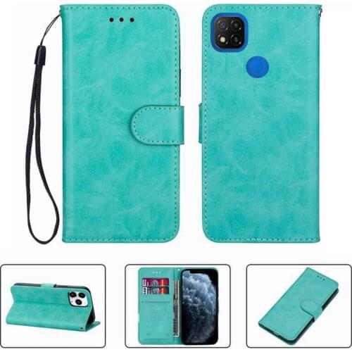 For Xiaomi Redmi 9C 6.53" Redmi9C M2006C3MG M2006C3MT Wallet Case High Quality Flip Leather Phone Shell Protective Cover Funda